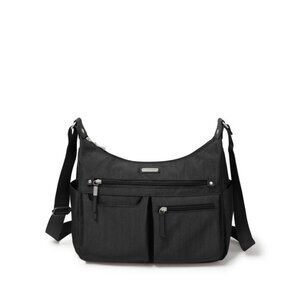 Baggallini Anywhere Large Hobo Tote  - BLACK